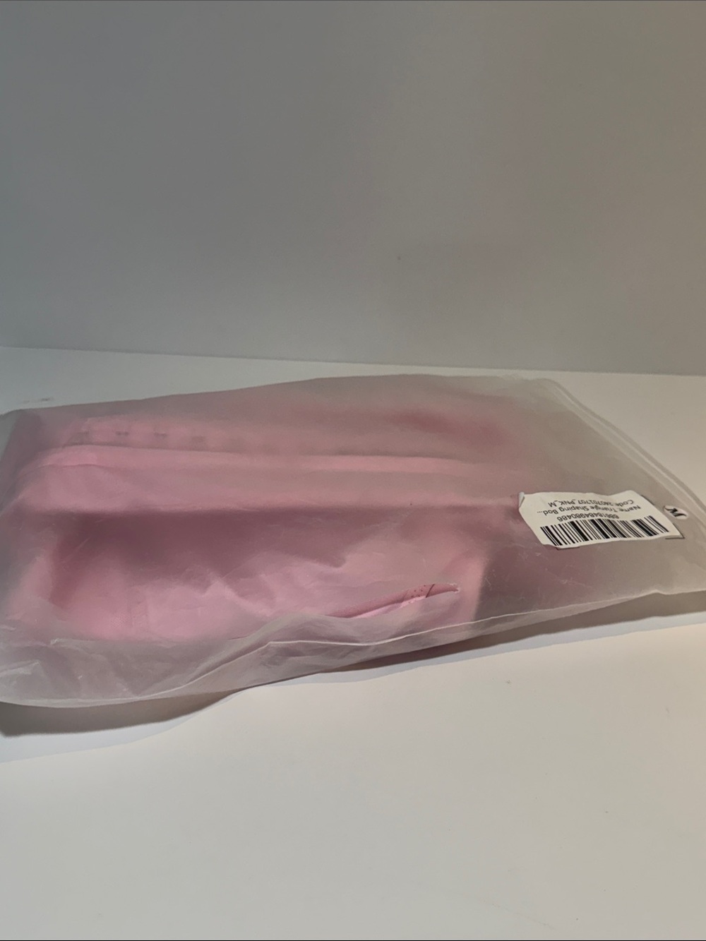 Front-Closure Shaping Bodysuit in Light Pink - Picture 9 of 9